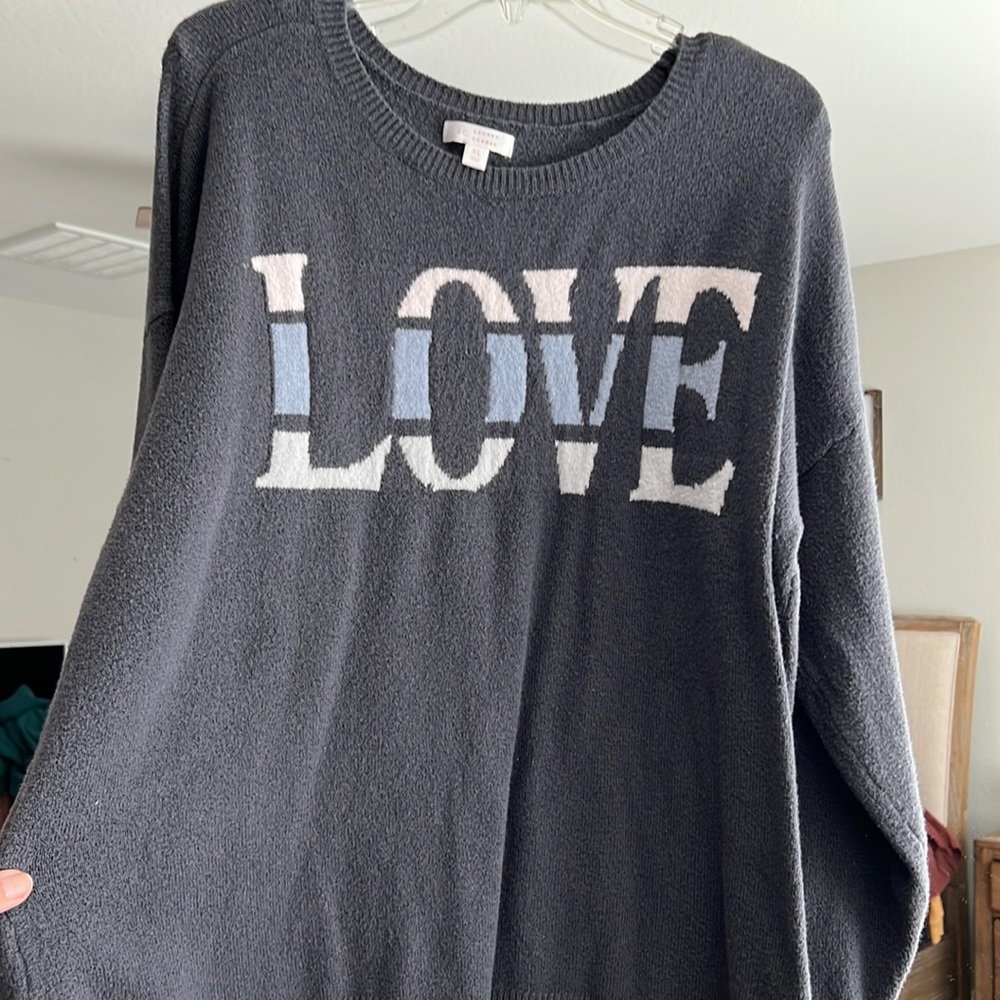 LC Lauren Conrad love sweater XL
